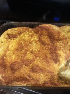 A picture of Enchilada casserole.