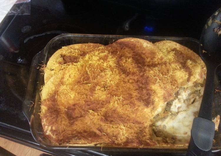 Enchilada casserole