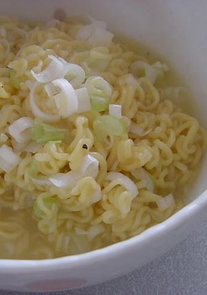 A picture of Pan-Fried Instant Ramen.