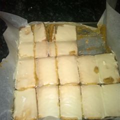 A picture of Annie's Custard slice.