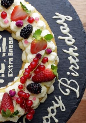 صورة لوصفة كيكة الصابلي (كيكة عيد ميلاد) 🎉🎁🎊🎈
