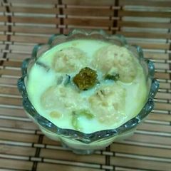A picture of Rasmalai.