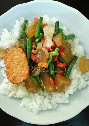 Foto resep Tumis cecek (kulit sapi)