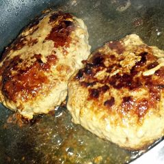 A picture of Homemade Veal Burgers.
