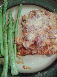 A picture of Lasagna.