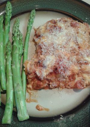A picture of Lasagna.