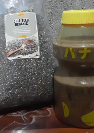 Foto resep Chia seed, cincau, and choco milk