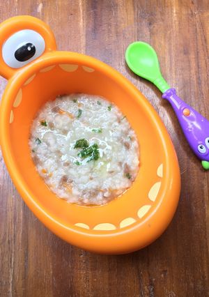 Foto resep Bubur Sop Buntut Sapi Mpasi 9-12 M+