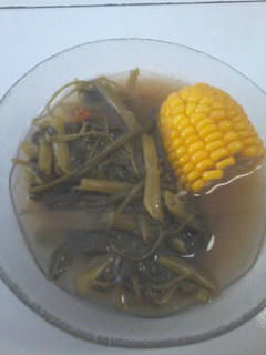 Foto resep Sayur Asem Kangkung dan Jagung Manis