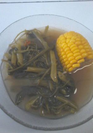 Foto resep Sayur Asem Kangkung dan Jagung Manis