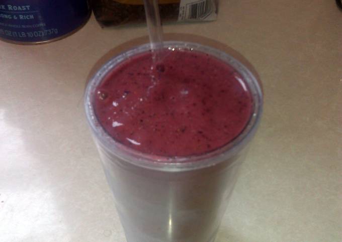 Easiest Way to Prepare Any-night-of-the-week "The Purple One" Smoothie