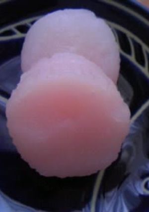 A picture of Easy with a Microwave Glutinous and Chewy Suama (Sweet Mochi Dumpling).