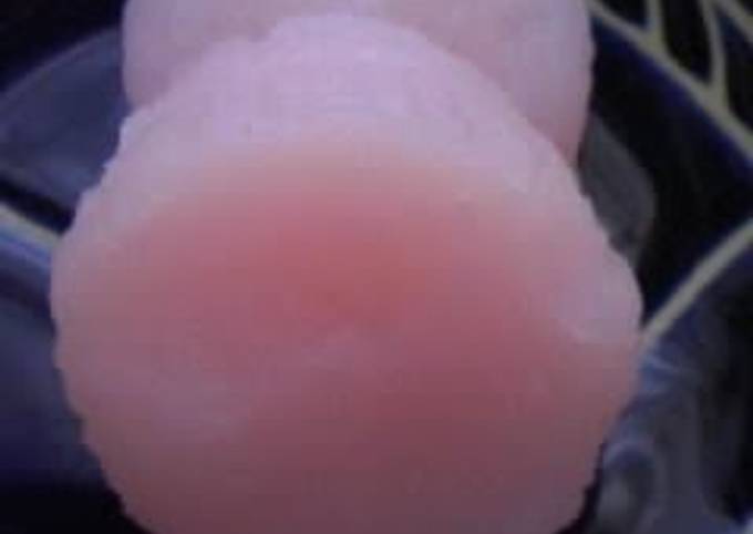 Easy with a Microwave Glutinous and Chewy Suama (Sweet Mochi Dumpling)