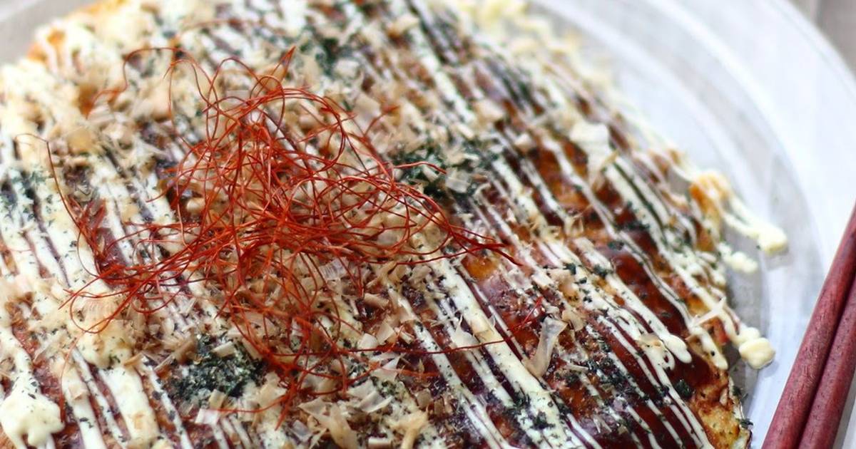 Fluffy and Creamy Okonomiyaki