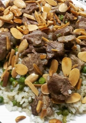 صورة لوصفة رز بالبازيلا
