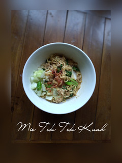 Foto resep Mie Tek Tek Kuah