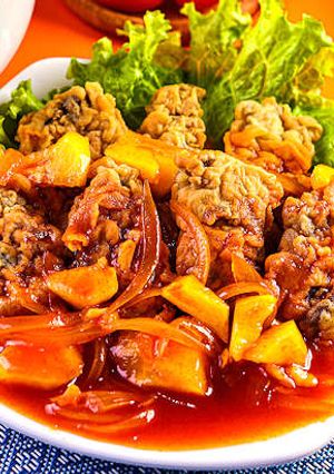 Foto resep Resep Daging Crispy Asam Manis