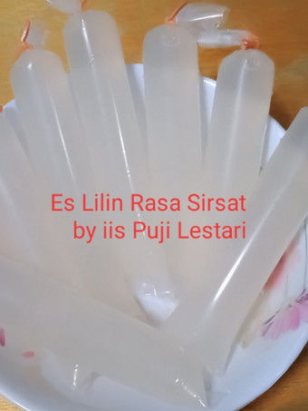 Resep Es Lilin Sirsat, Bisa Manjain Lidah