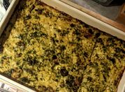 A picture of spaghetti squash feta