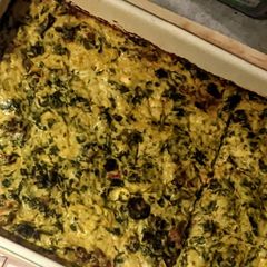 A picture of Spaghetti Squash Casserole.