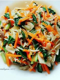 Foto resep Yasai itame (tumis sayur jepang)