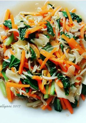 Foto resep Yasai itame (tumis sayur jepang)