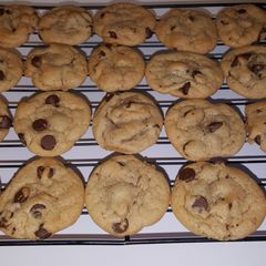 A picture of Miriam Pascal's Best Ever No Butter Chocolate Chip Cookies.