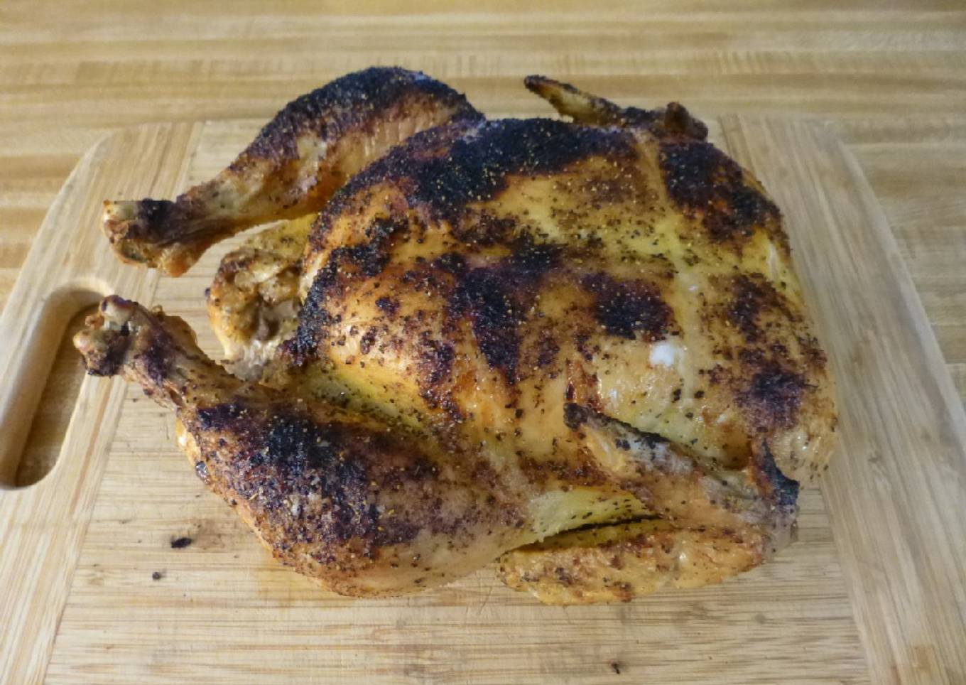 Dry Brined Lemon Pepper Chicken