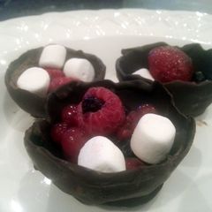 A picture of choco berry cops.