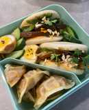 Bento box 13: Bánh bao thịt kho Đài Loan