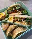 Bento box 13: Bánh bao thịt kho Đài Loan