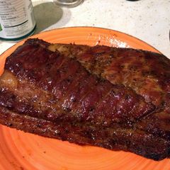A picture of Smoked Pork Belly.