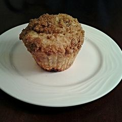 A picture of Mixed Berry White Chocolate Chip Streusel Muffins.