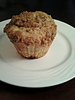 A picture of Mixed Berry White Chocolate Chip Streusel Muffins.