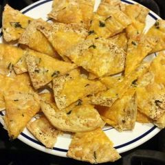 A picture of Cheesy Tortilla Chips.