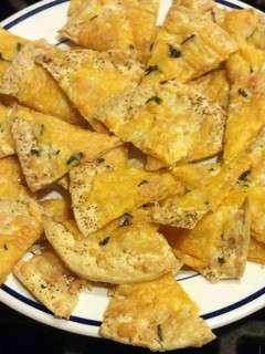 A picture of Cheesy Tortilla Chips.