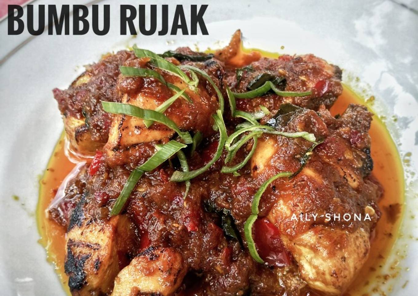 Ayam Bakar Bumbu Rujak