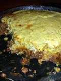 Cheesy Mexican cornbread pie