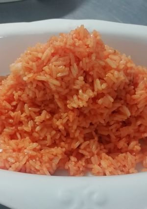 Una foto de Arroz al morrón