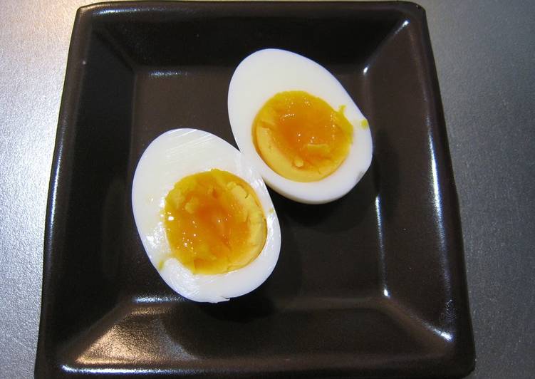 Boiled Eggs with Salt-flavored Yolks