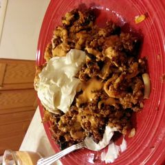 A picture of Tater Tot Rodeo Casserole.