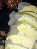 papa a la huancaina (peruvian potatoes with a curry cheese sauce