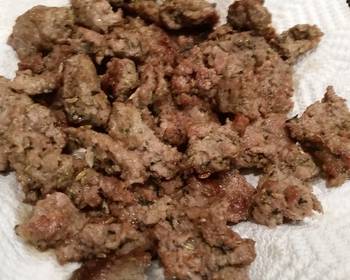 Update, Prepare Recipe Tricia s homemade pork sausage Delicious Nutritious