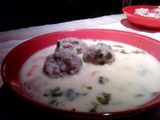Meatballs with White Sauce