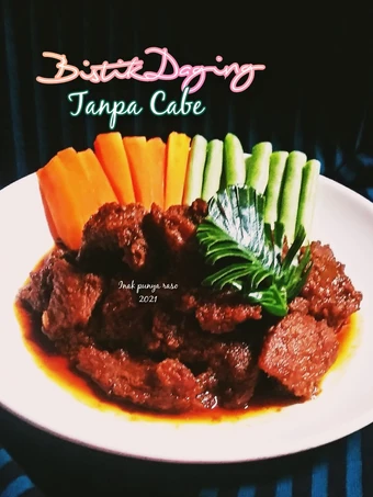 Cara Gampang Menyiapkan Resep 🍃Bistik daging sapi tanpa cabe yang Lezat