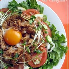 A picture of Healthy & Satisfying Yakiniku Salad Udon.