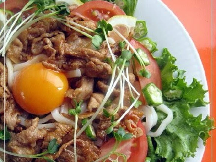Easy Ways Prepare Recipes Healthy &amp;amp; Satisfying Yakiniku Salad Udon the So Delicious Make You Drink.