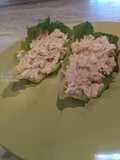 Chicken salad romaine wraps