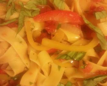 Easy Fast Cooking Italian Drunken Noodles Home Style