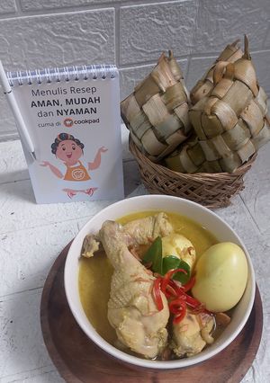 Foto resep Opor Ayam Telur